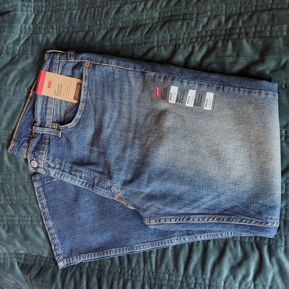 Levi's 559 Relaxed Straight Fit Jeans 38x30